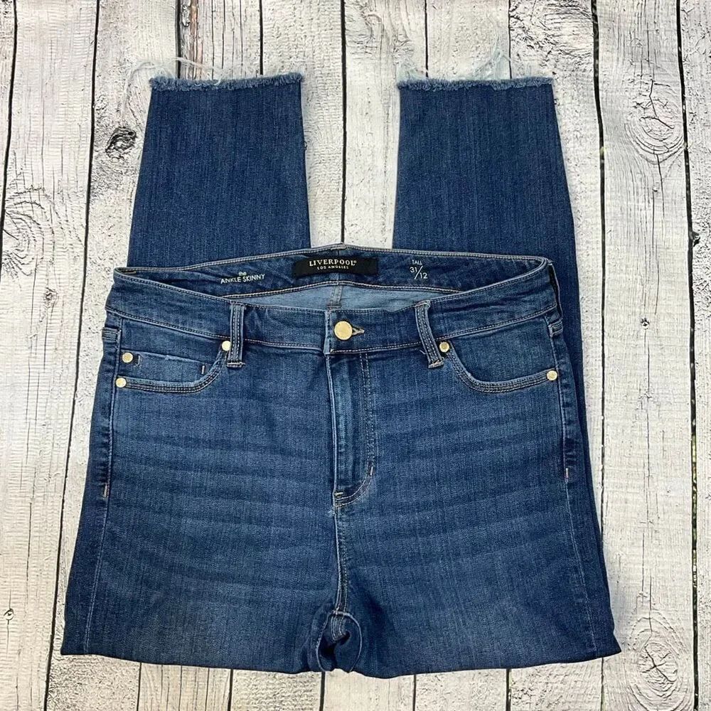 LIVERPOOL Ankle Skinny Jeans